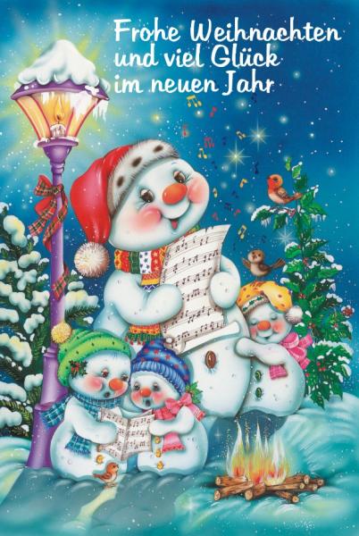 Weihnachtskarten Weihnachtskarte Glückwunschkarten Grußkarten Karten Weihnachtspost 22-0003